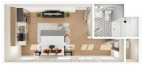  Floor Plan Studio A