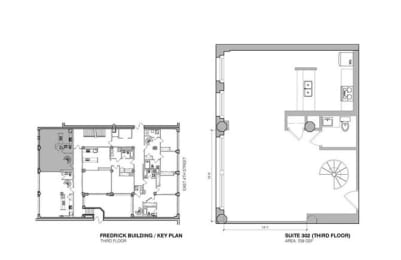 a floor plan of a house with a white background