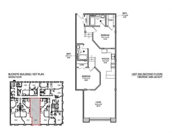 a floor plan of a house