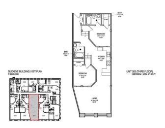 a floor plan of a house