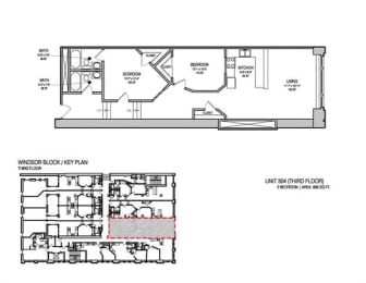 a floor plan of a house