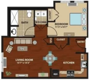  Floor Plan THE CHESTNUT