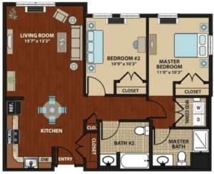  Floor Plan THE SAGE