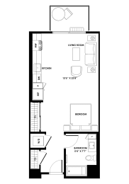 ST-3A Studio Apartments at Chandler Apartments in North Hollywood, California