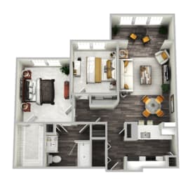 Chastain Deluxe Floor Plan at Emblem Alpharetta, Alpharetta, GA