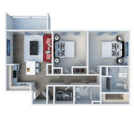 Belton Floor Plan at The Legend, Texas, 76712