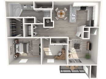 The Azalea Floor Plan at Saddleworth Green, Ocala, 34474