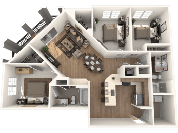 The Beaufort Floor Plan | The Standard