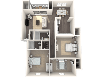 Paradise Deluxe Floor Plan  at The Brittany, Indialantic, FL, 32903
