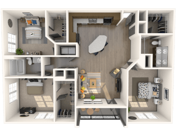 Milan Floor Plan  at The Rialto, Florida