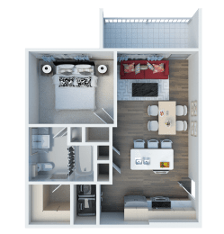 McLane Floor Plan at The Legend, Waco