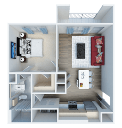 Balcones Floor Plan at The Legend, Texas