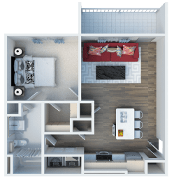Homestead Floor Plan at The Legend, Waco, Texas