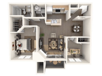 Sapphire Floor Plan at Stonelake at the Arboretum, Austin, TX
