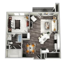 Lenox Deluxe Floor Plan at Emblem Alpharetta, Alpharetta, Georgia