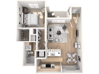 The Biscayne Floor Plan at The Palmeri Residences, Florida