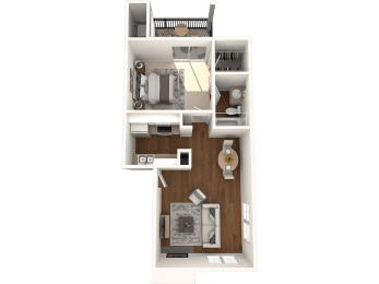 Wooten Floor Plan  at Canyon Creek, Texas, 78759