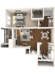 Butler Floor Plan  at Canyon Creek, Austin, TX, 78759