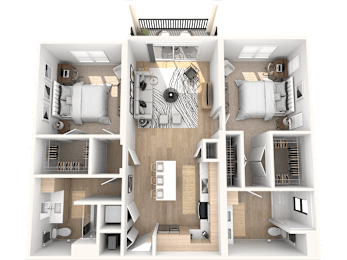The Coast Floor Plan at The Palmeri Residences, Naples, FL