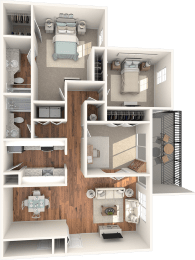 Cypress Floor Plan at Lakes at Suntree, Melbourne, 32940