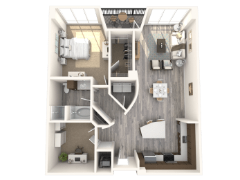 Empire Floor Plan at Paramount on Lake Eola, Orlando