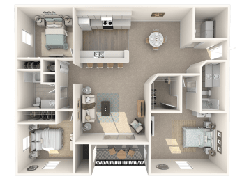 Hawthorn Floor Plan at Monterra at Bonita Springs, Bonita Springs, FL, 34135