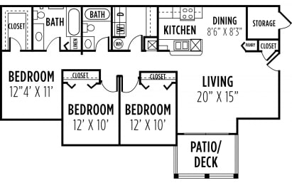 The Laurel Floor Plan at Bella Vista on Park, Plant City, FL 33563