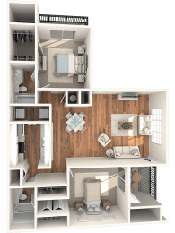 Magnolia Floor Plan at Lakes at Suntree, Melbourne, 32940