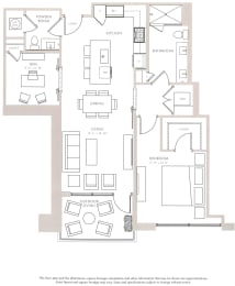 Maple I Floor Plan at The Sutton, Atlanta, Georgia