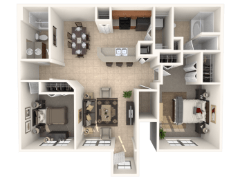 Marion Floor Plan at Estates at Heathbrook, Florida