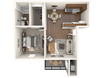 Meadows Floor Plan  at Candlewood, Corpus Christi, TX