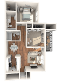 Peachtree Floor Plan at Lakes at Suntree, Melbourne, FL, 32940