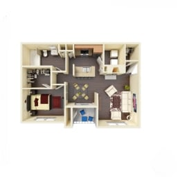 The Kerbey Classic Floor Plan at River Stone Ranch, Austin, TX