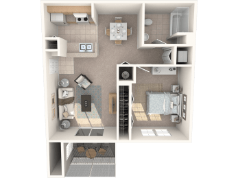 Sanibel Floor Plan at Promenade at Reflection Lakes, Fort Myers