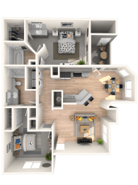 Velino Floor Plan at Altezza High Desert, Albuquerque, 87111