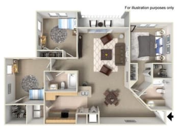 Bonaire Floor Plan at Yacht Club, Bradenton, FL
