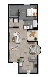 BOLERO Floor Plan at Portofino Cove, Fort Myers, Florida