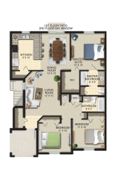 Floor Plan Casabella 1 at Portofino Landings, Fort Pierce, FL, 34947