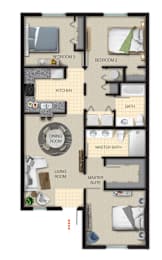 Melody Floorplan at Portofino Cove, Fort Myers, Florida