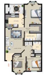 Symphony Floorplan at Portofino Cove, Florida, 33916