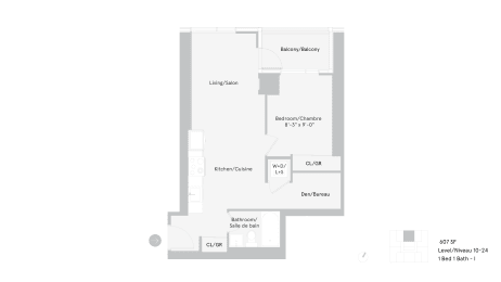 a floor plan of a living room with an open floor plan and a white background