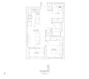 the floor plan of the house in the wild