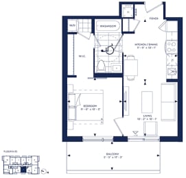 a floor plan of a house
