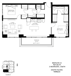  Floor Plan Redpath III - PH