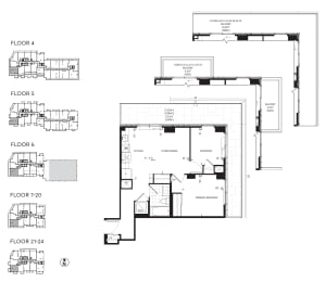  Floor Plan The Christie | Phase I