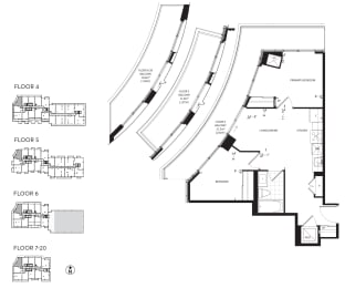  Floor Plan The Guild | Phase I