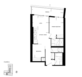  Floor Plan The Beacham III | Phase II
