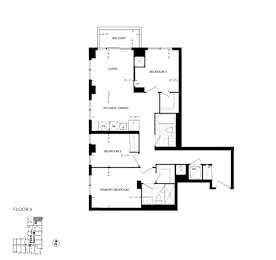 this is the floor plan of the apartment