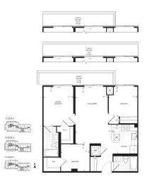  Floor Plan The Riverdale III | Phase I
