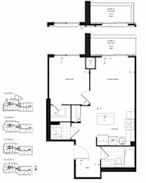  Floor Plan The Rouge II | Phase I